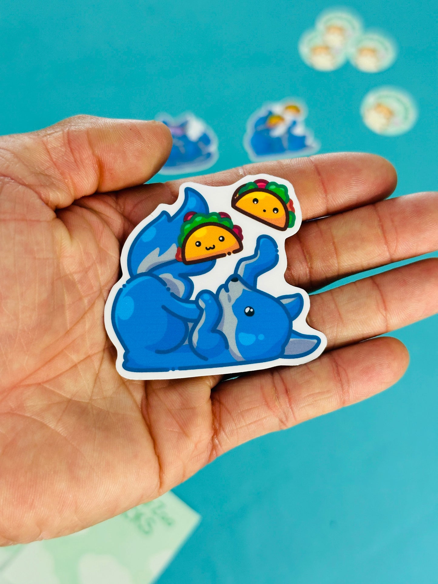 Coyote Stickers inspired by CSU San Bernardino