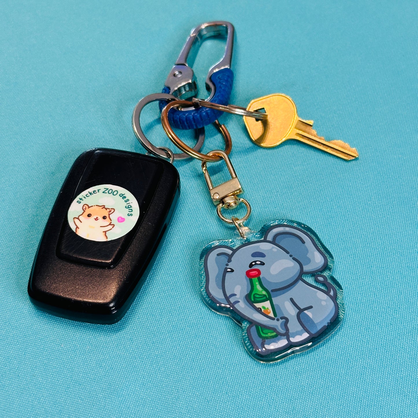 Elephant with Soju (inspired by CSU Fullerton)