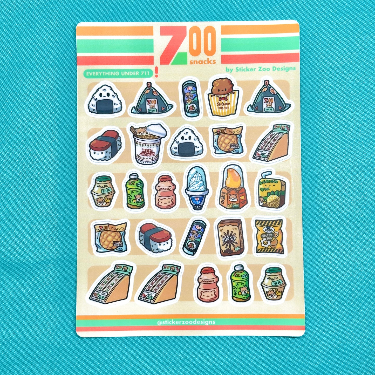 711 Zookie Konbini Snacks