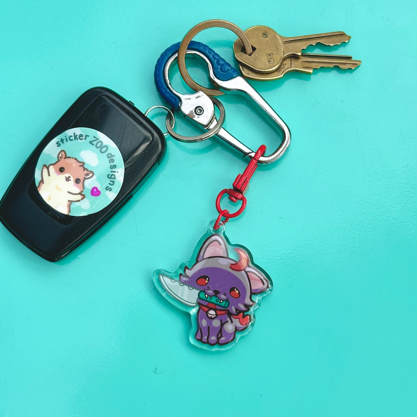 Wickie Keychain (based on Chico Wildcat)