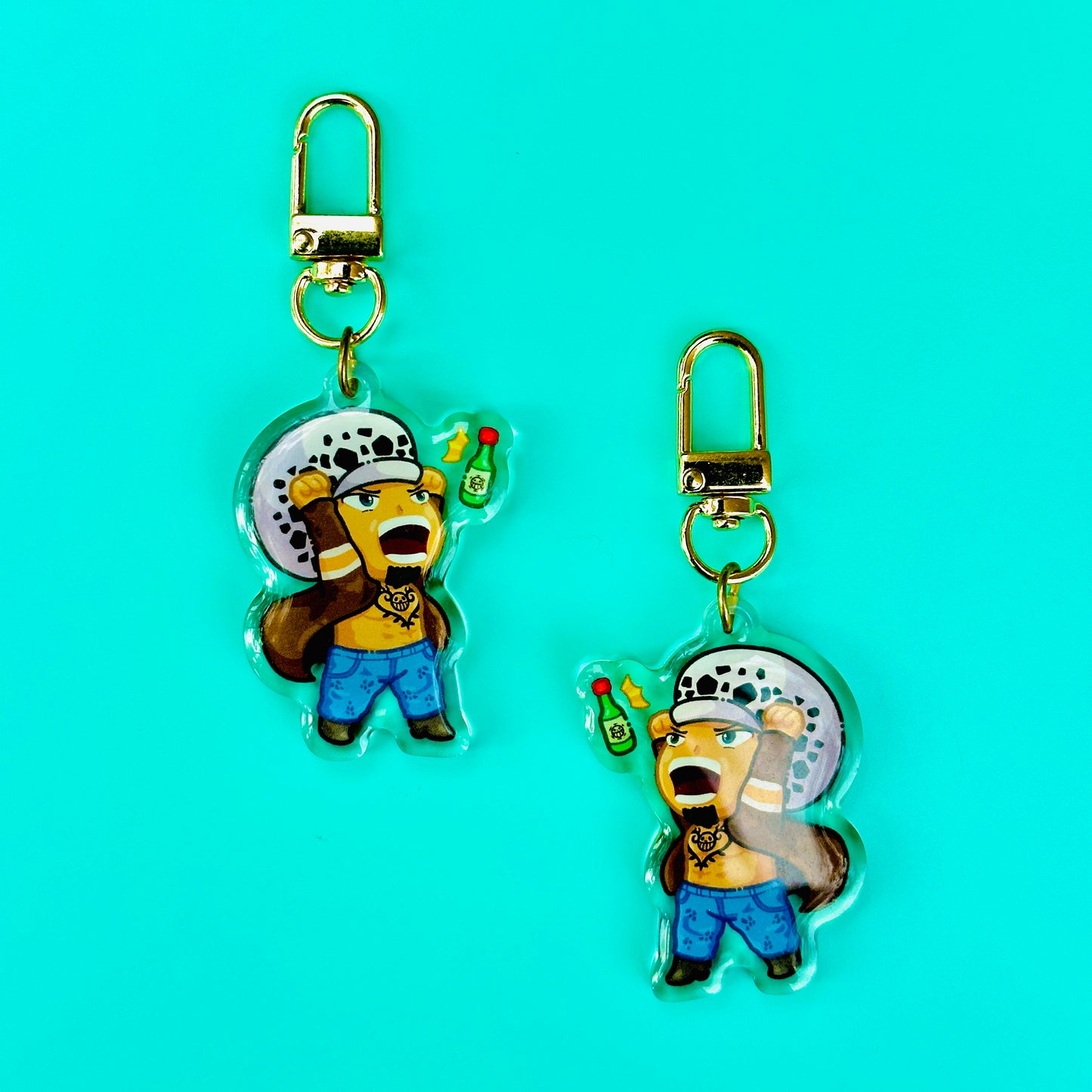 Anime Pirates Keychains