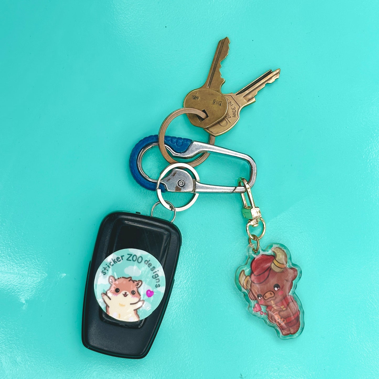 Matador Bull with Boba (inspired by CSUN)