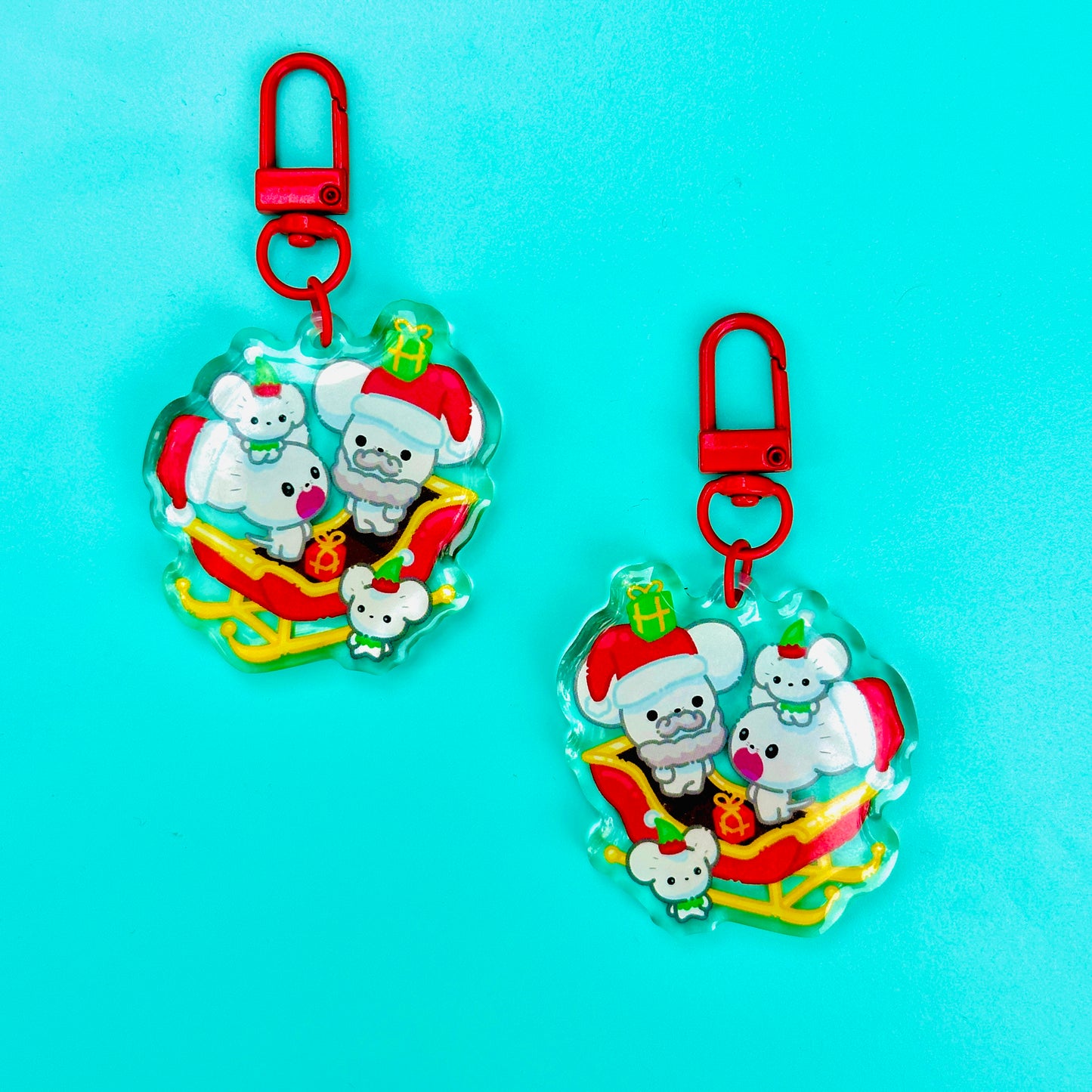 Maus Family Keychains