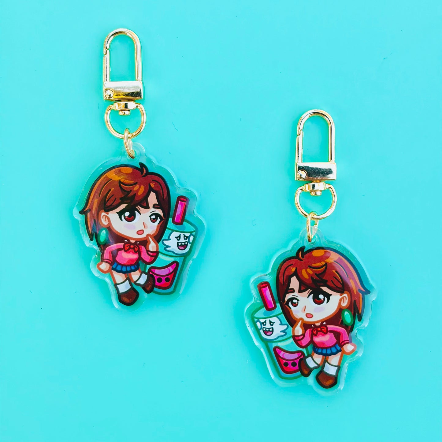 Danda Aliens and Ghosts Keychains