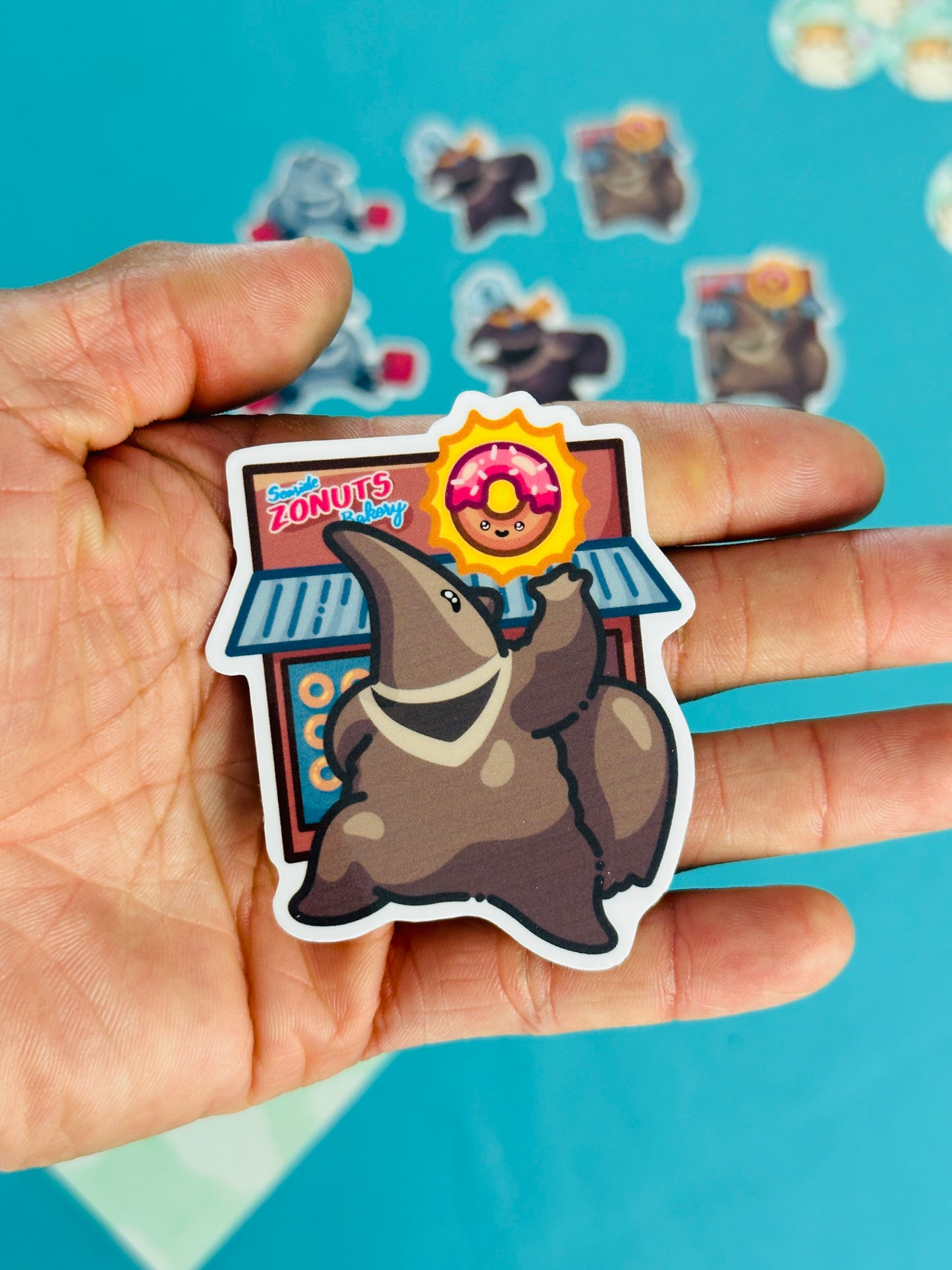 Anteater Stickers inspired by UC Irvine