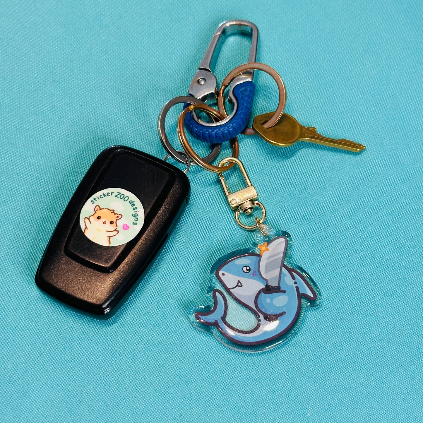 Shark with Knife (inspired by Long Beach)