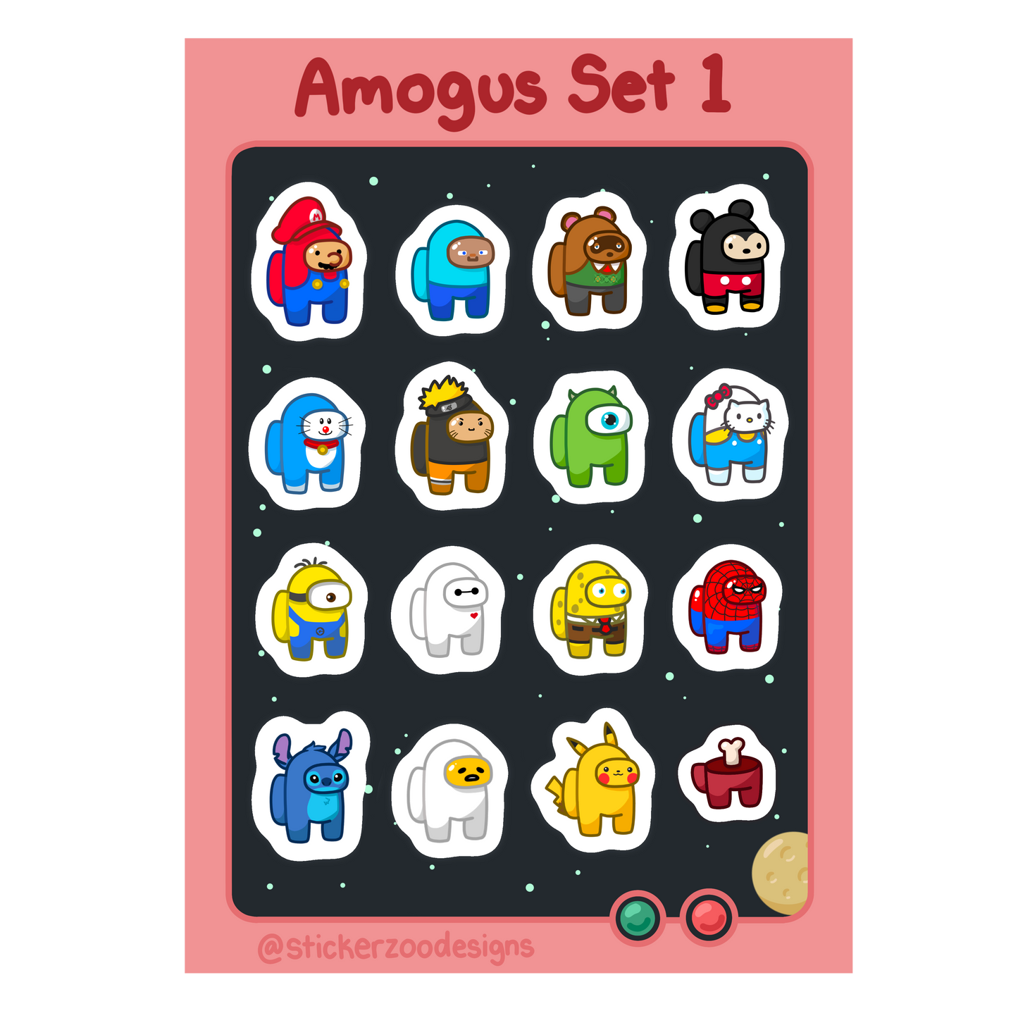 Crewmates Multiverse: Set 1 Sheet