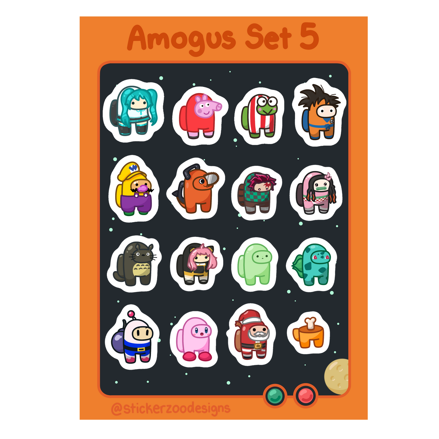 Crewmates Multiverse: Set 5 Sheet