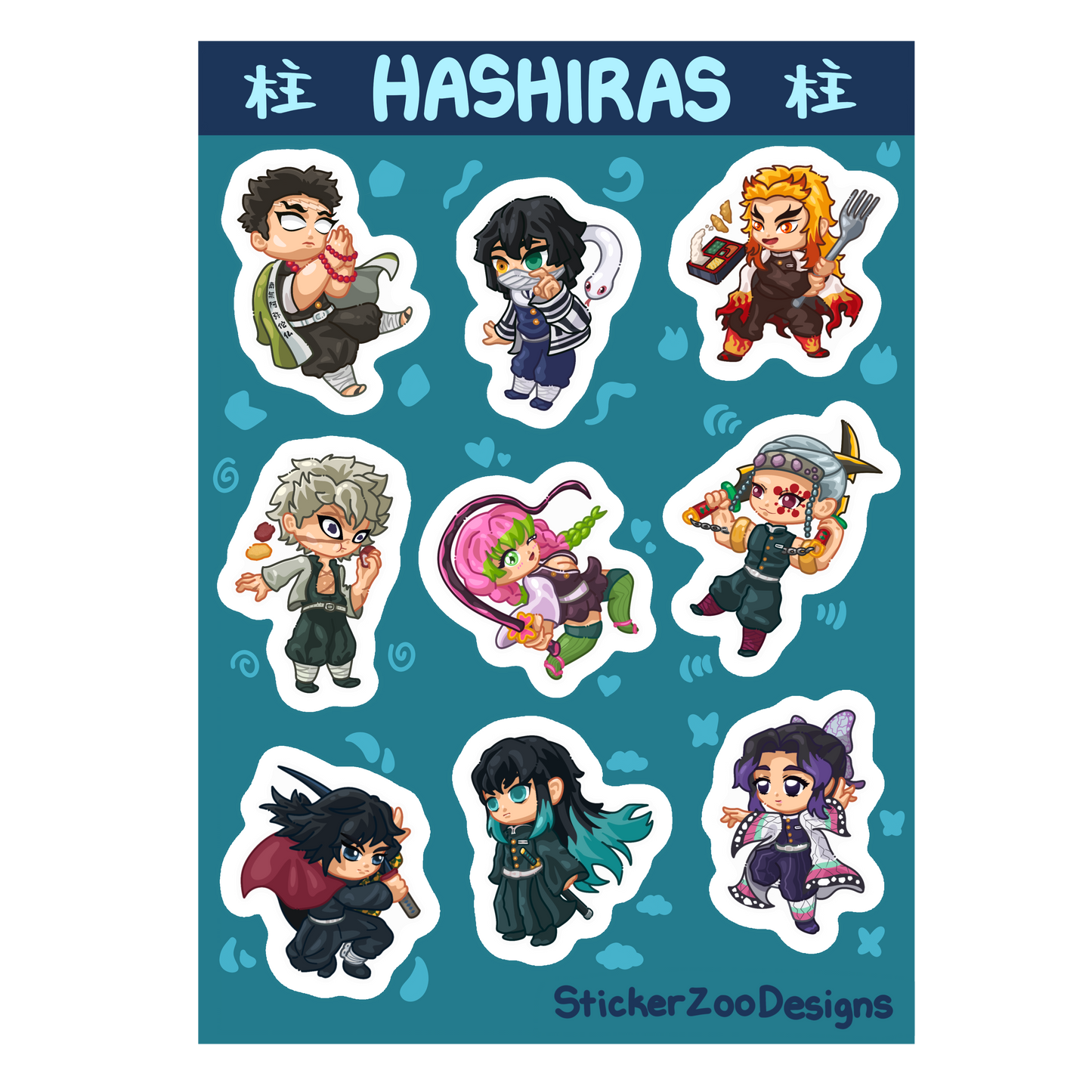 Hashiras Sheet