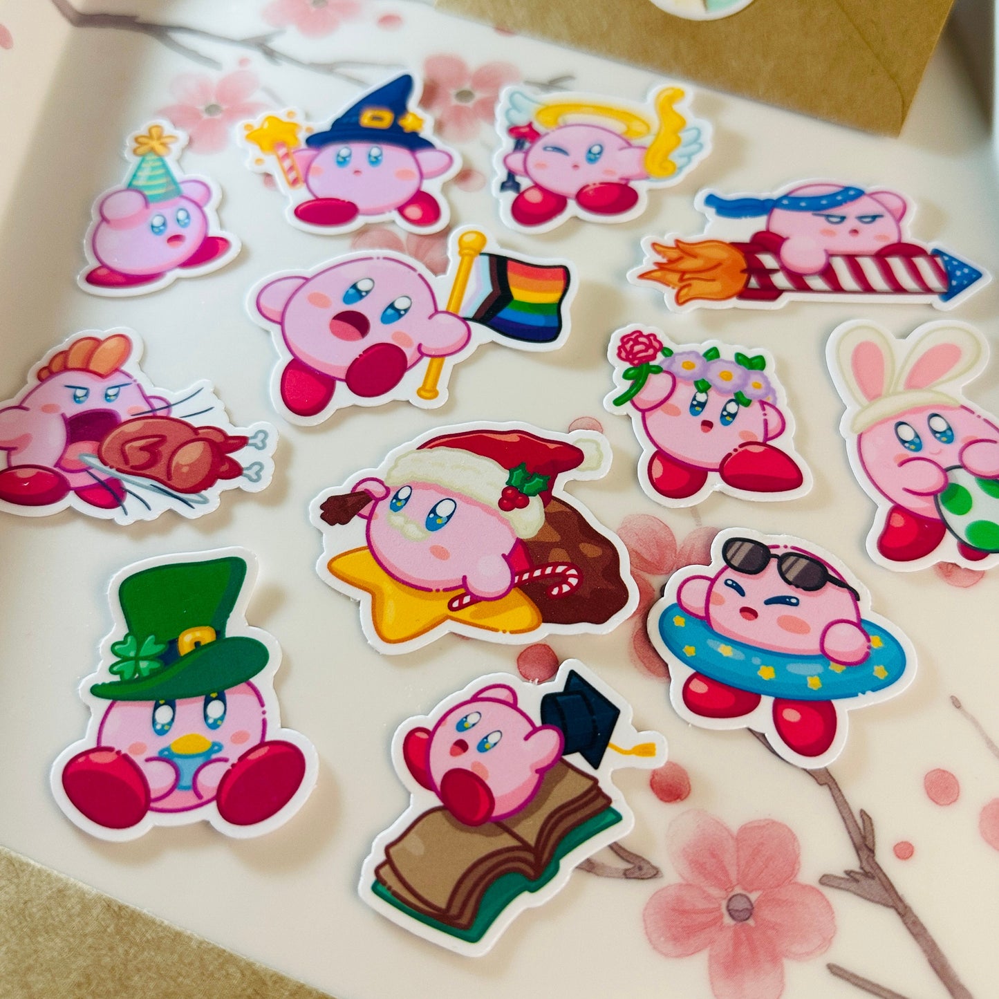 Pink Blob based on each Month of the Year