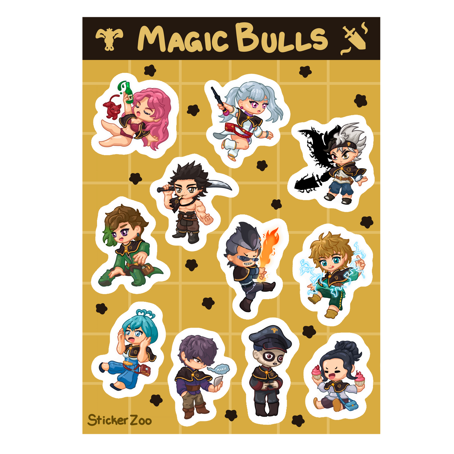 Magic Bulls Sheet