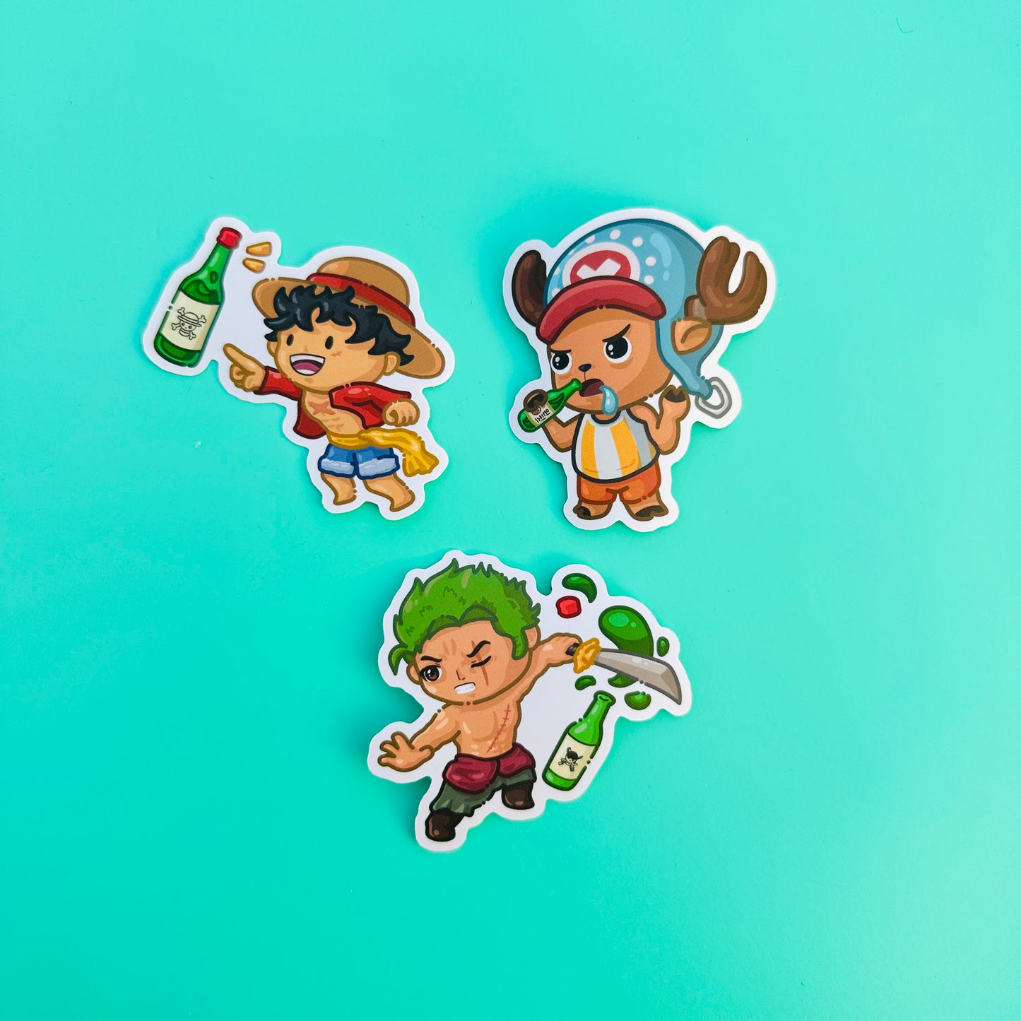 Straw Hat Pirates Stickers (Pack)
