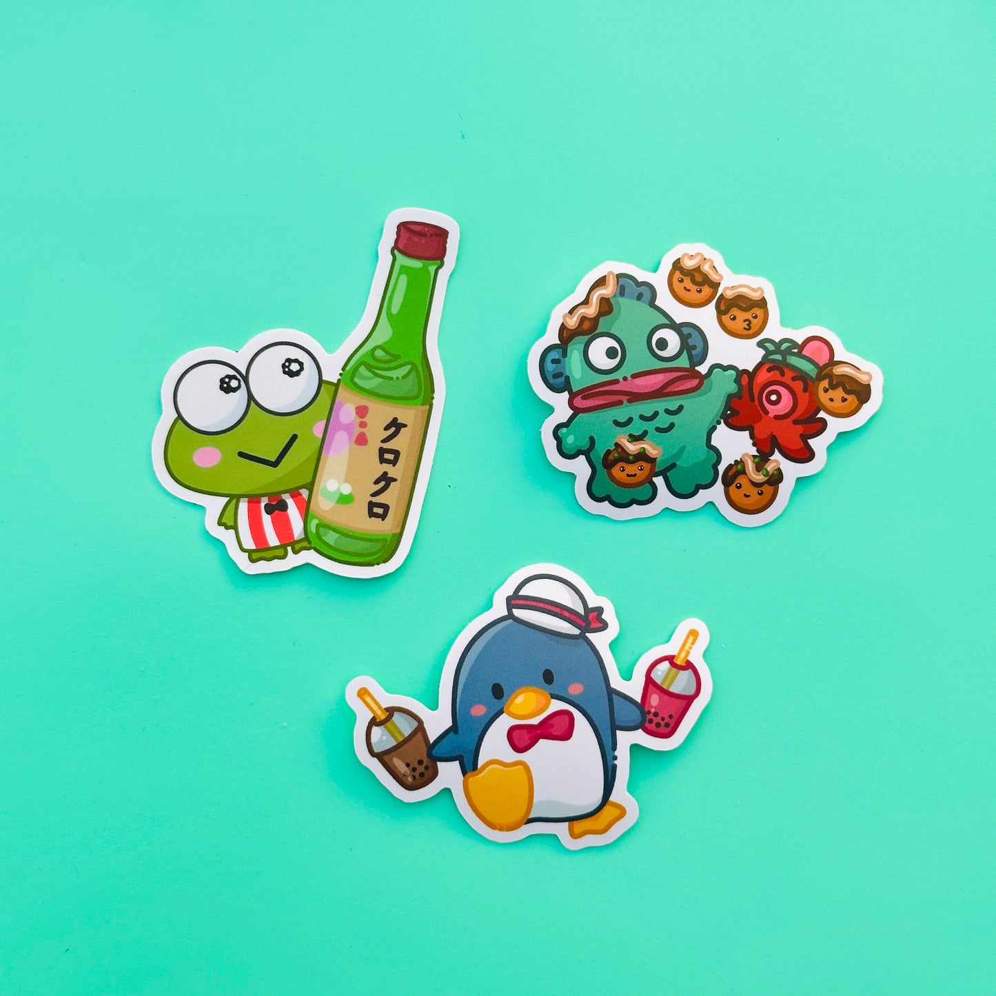 Cute Sanny Animals Stickers (Pack)