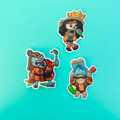 Straw Hat Pirates Stickers (Pack)