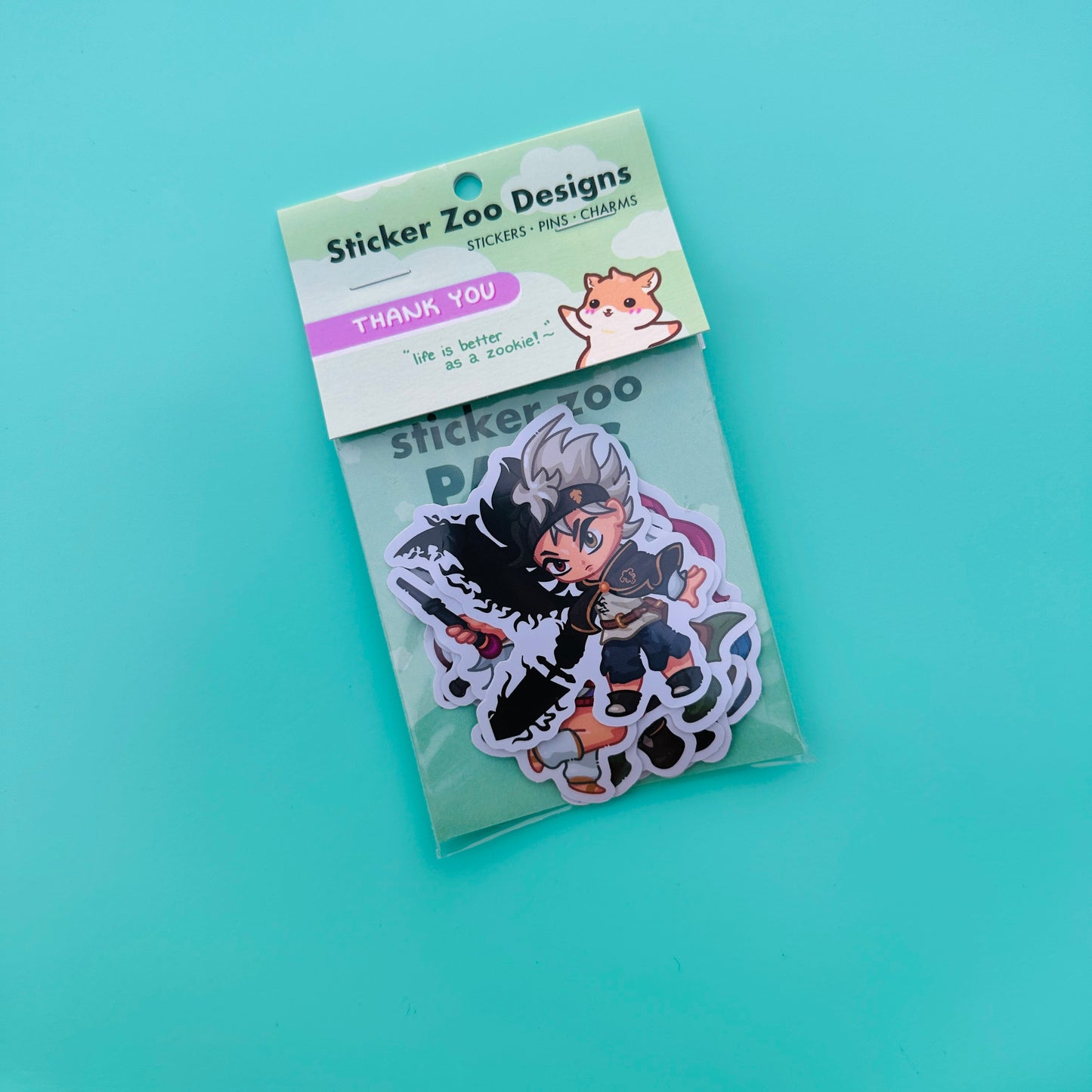 Magic Black Bulls Stickers (Pack)