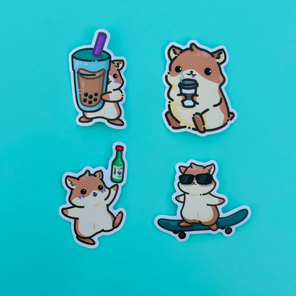 Hamster Stickers (Pack)