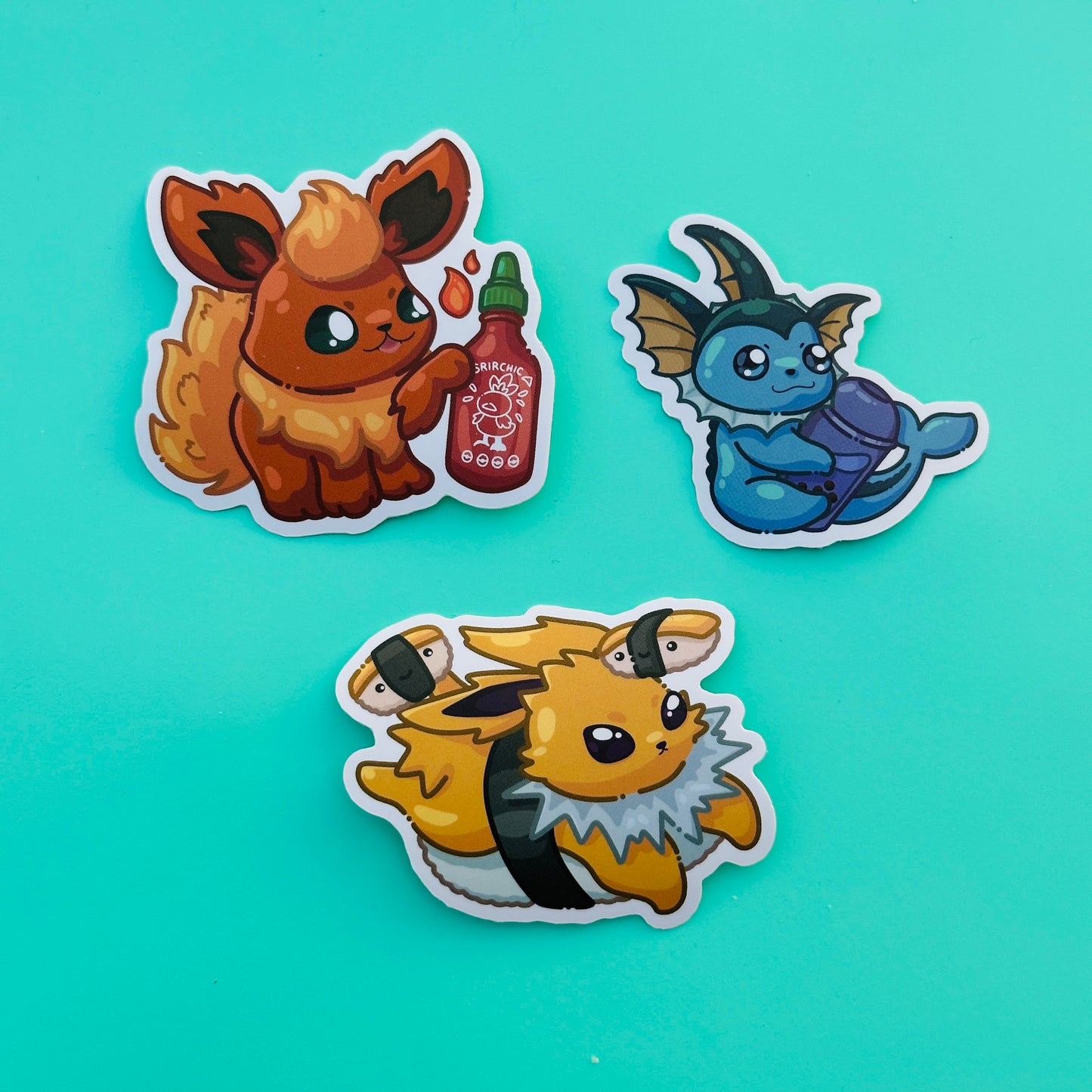 Eeveelutions Stickers (Pack)