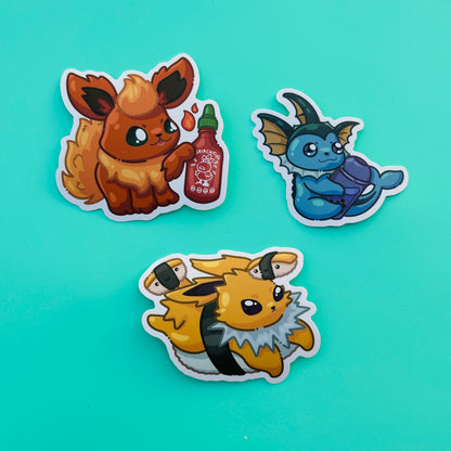 Eeveelutions Stickers (Pack)