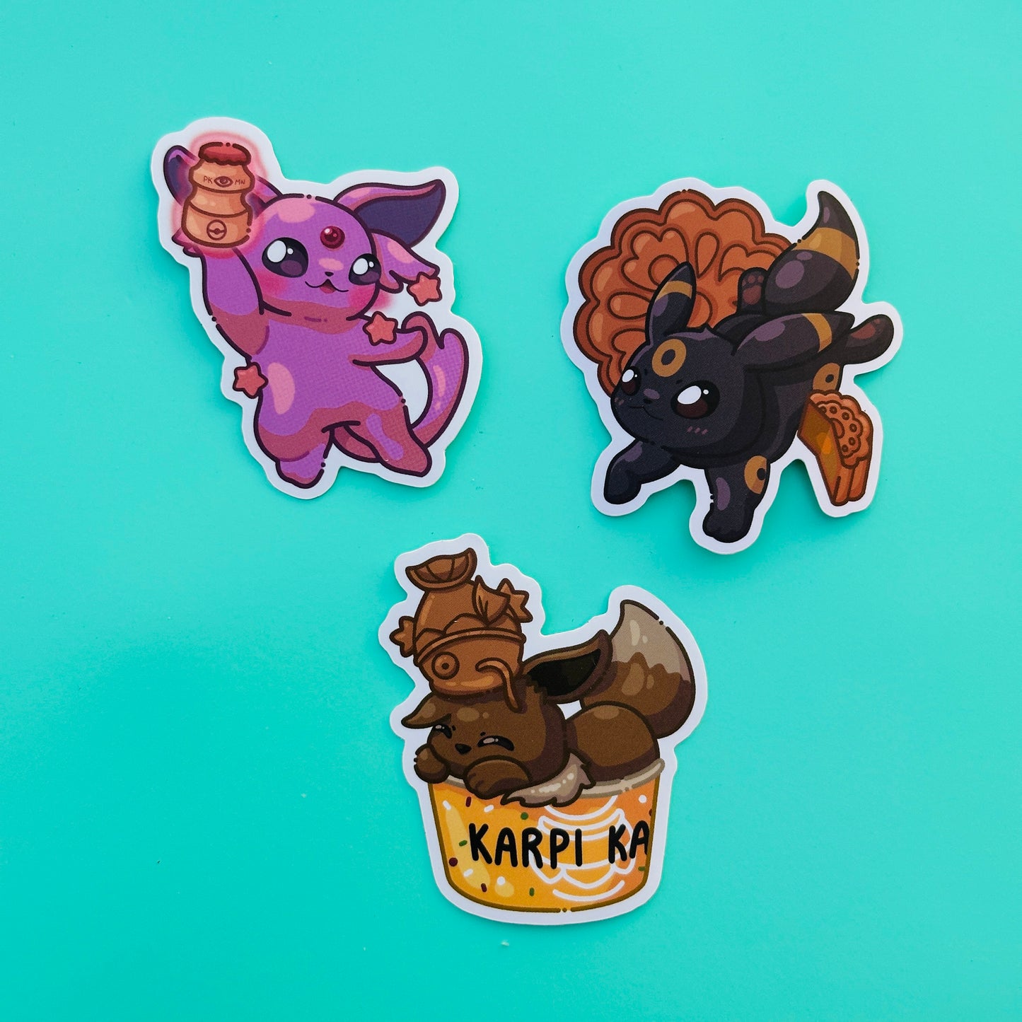 Eeveelutions Stickers (Pack)