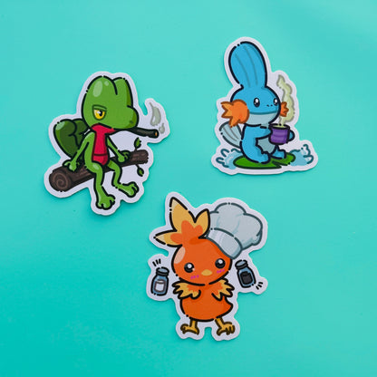 Pocket Friend Starter Stickers (Pack)