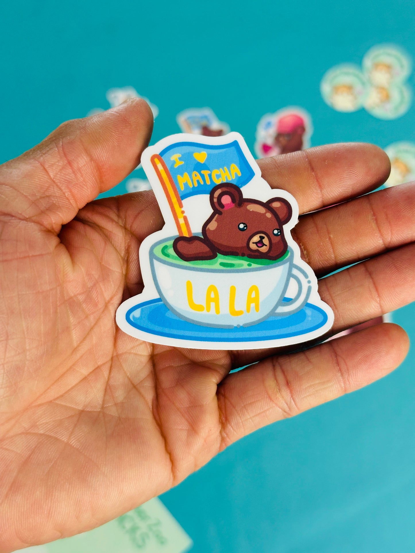 Bear Stickers inspired by UCLA Bruins (Ver.2)