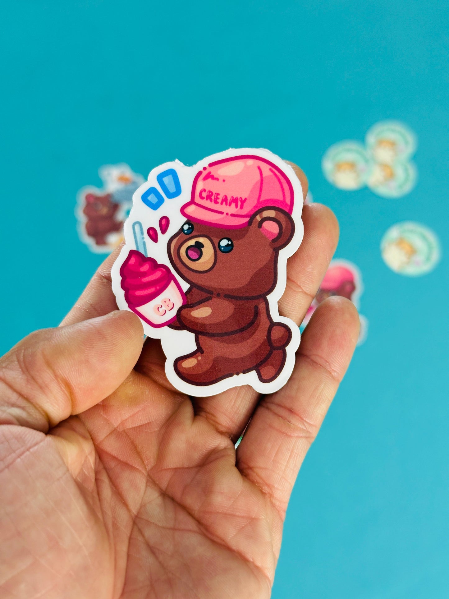 Bear Stickers inspired by UCLA Bruins (Ver.2)