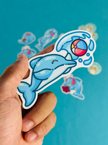 Dolphin Stickers inspired by Channel Islands Ekho