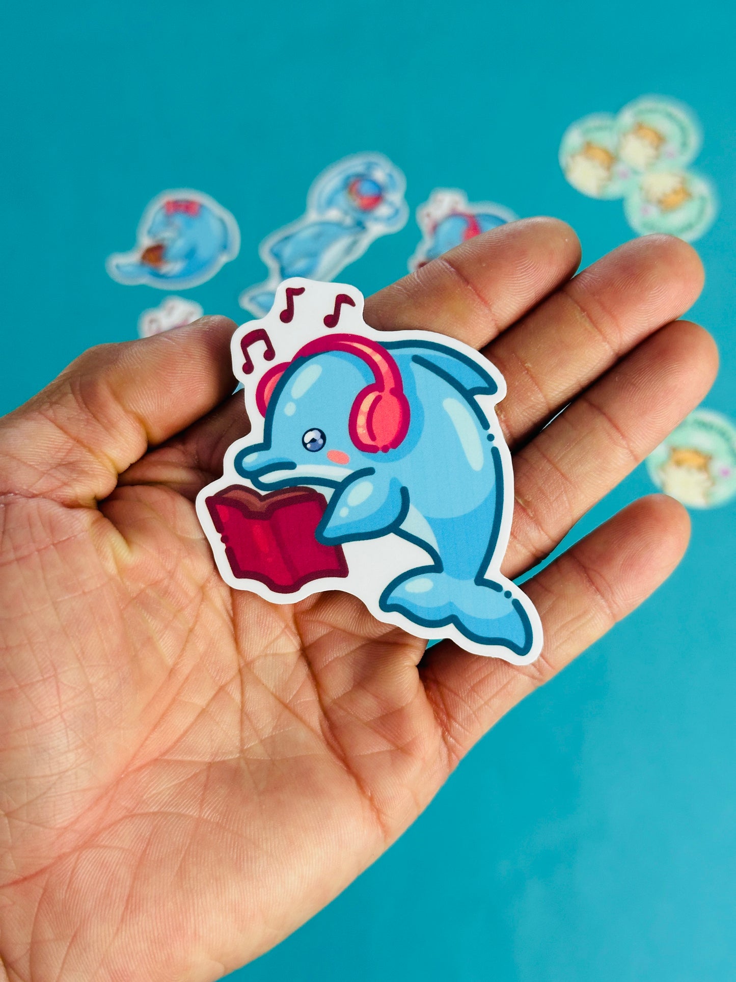 Dolphin Stickers inspired by Channel Islands Ekho