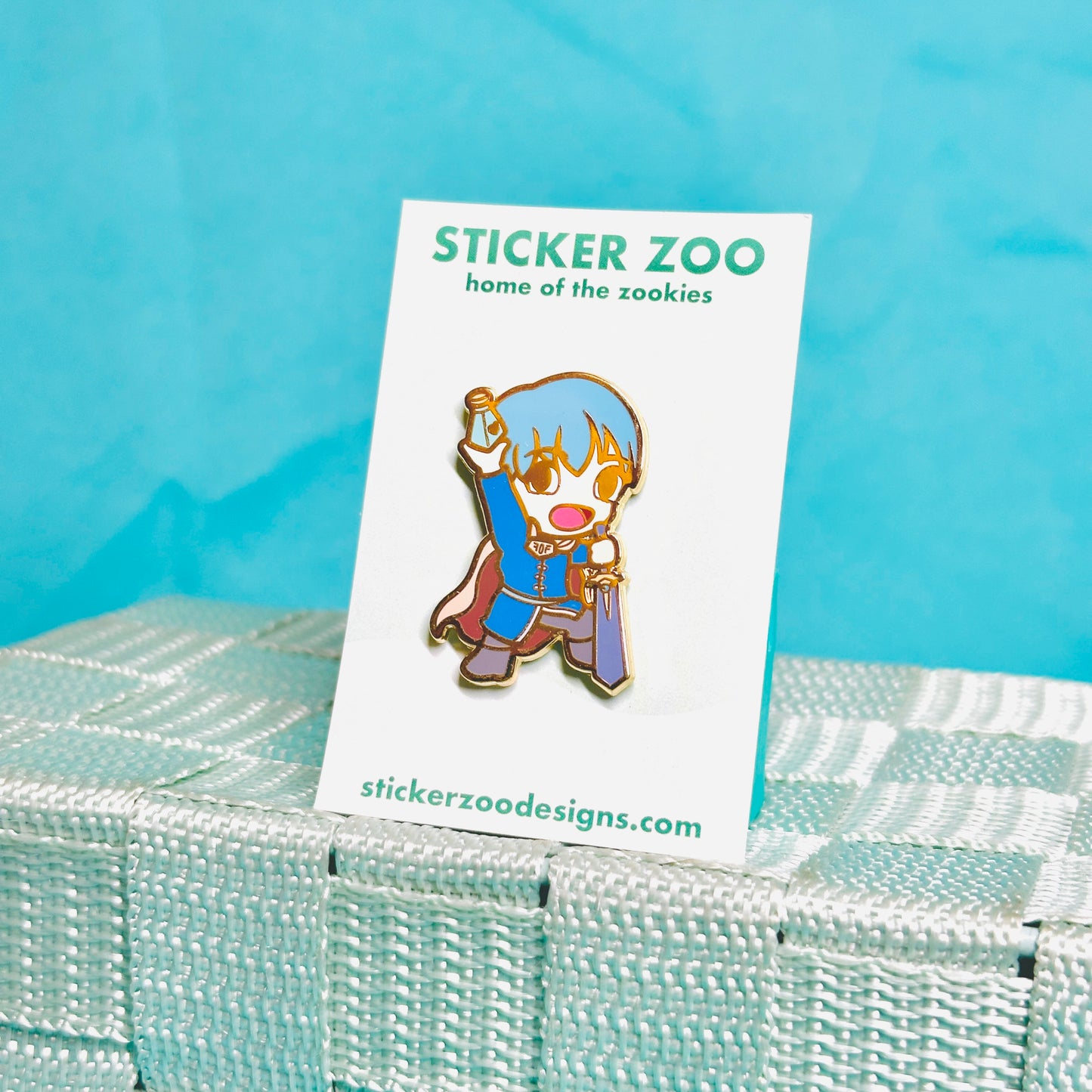 The Hero's Party Pins