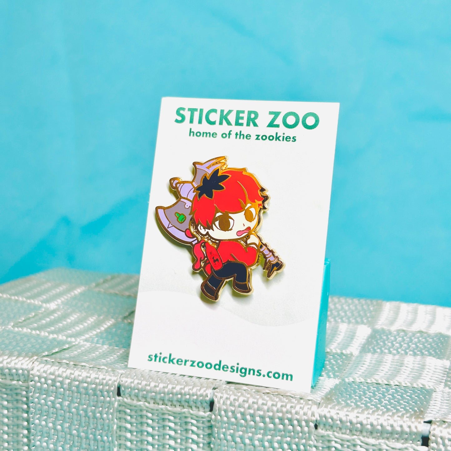 The Hero's Party Pins