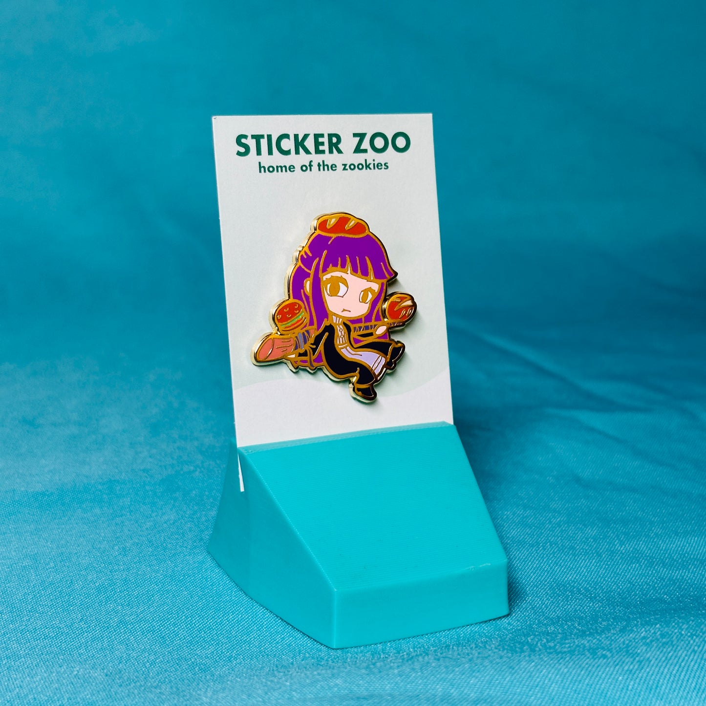 The Hero's Party Pins