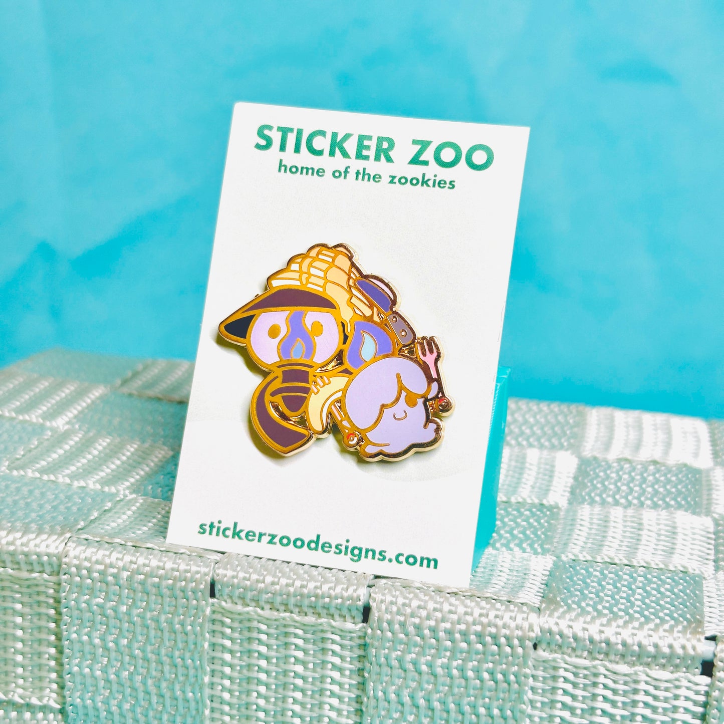 Lamps and Wicks with Pancakes Pin