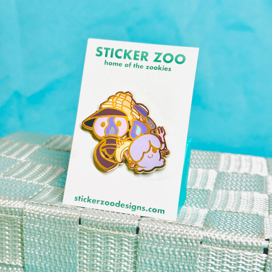 Lamps and Wicks with Pancakes Pin