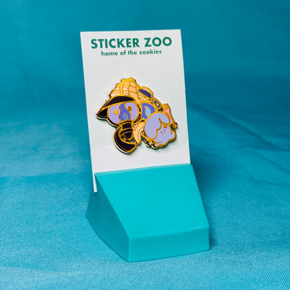 Lamps and Wicks with Pancakes Pin