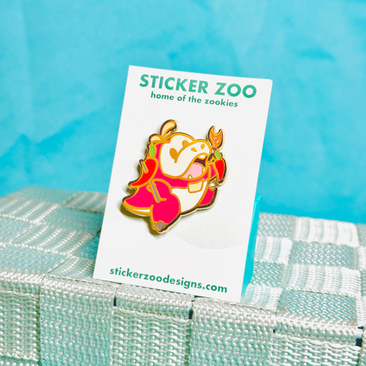 Fire Alligator with Chili Pin