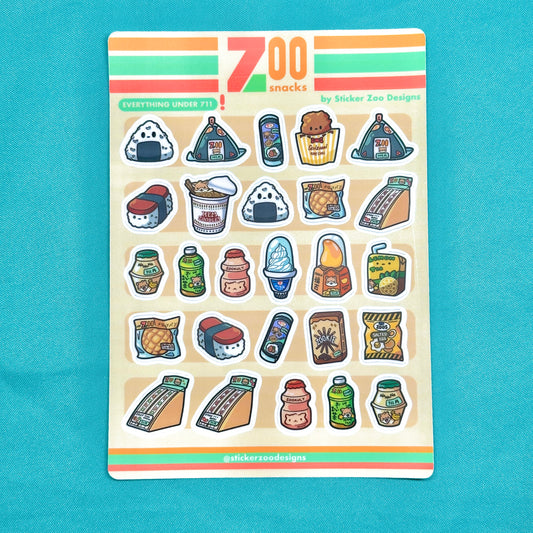 711 Zookie Konbini Snacks