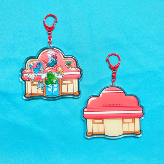Pocket Buddy Utopia Shaker Keychain