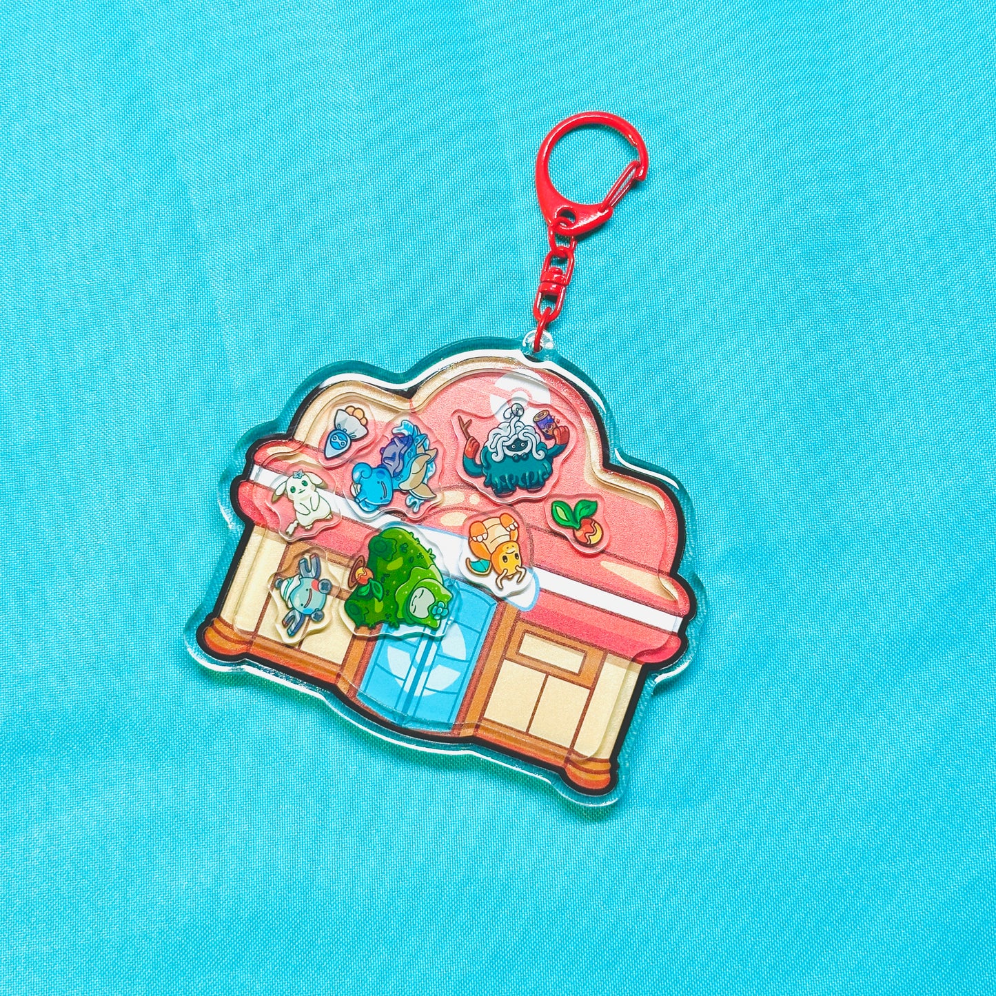Pocket Buddy Utopia Shaker Keychain
