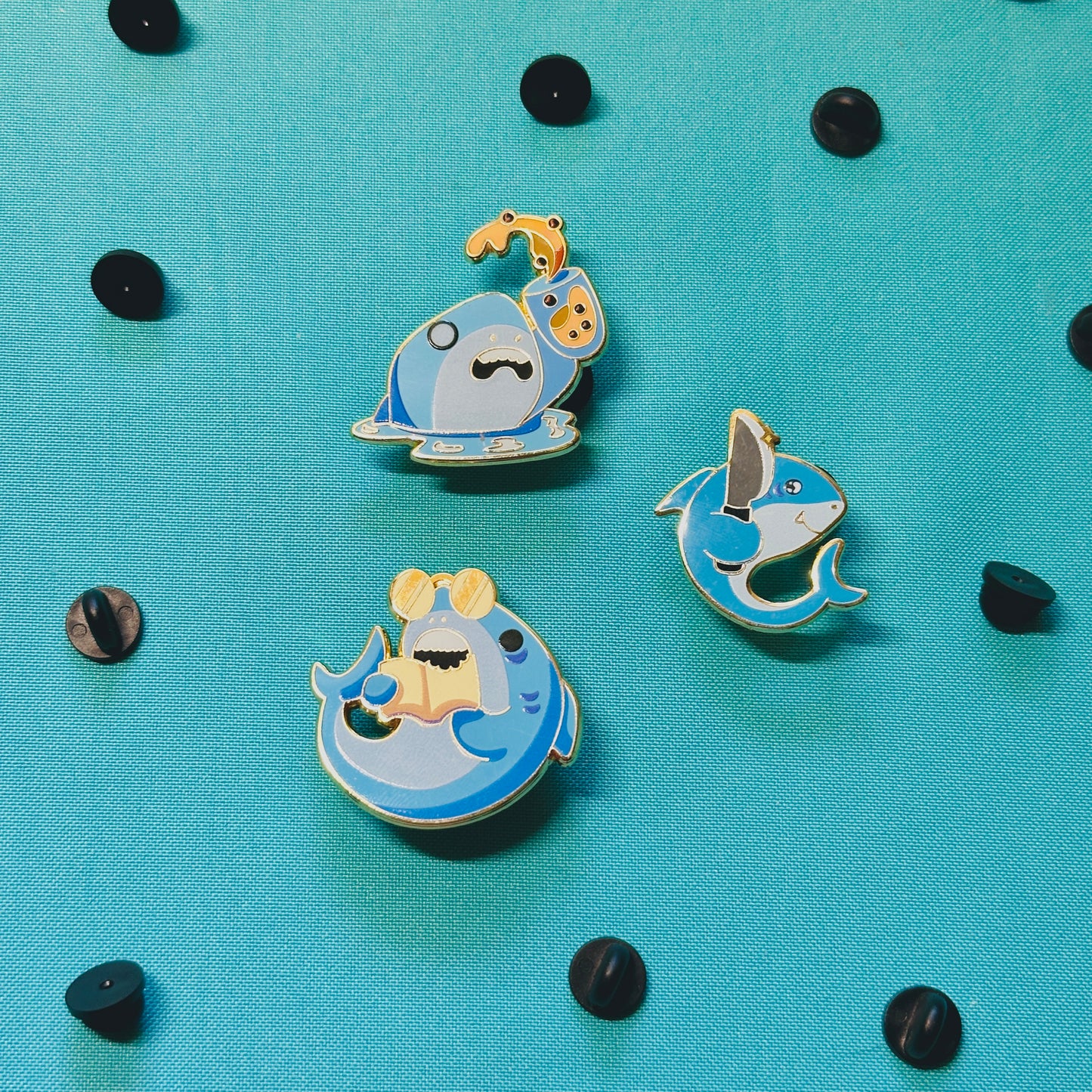 Sharks Pins (insp. Long Beach)