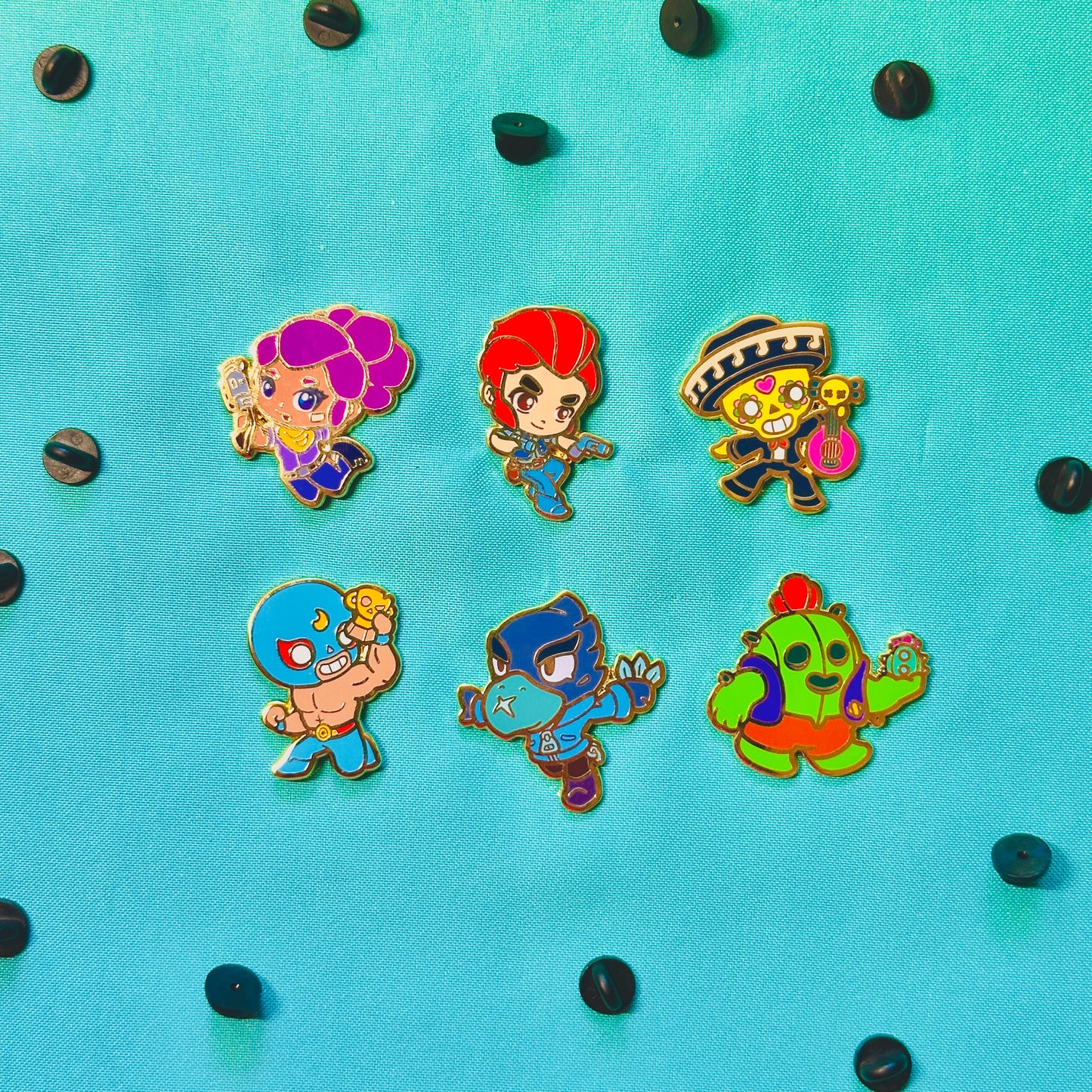 Star Brawlers Pins