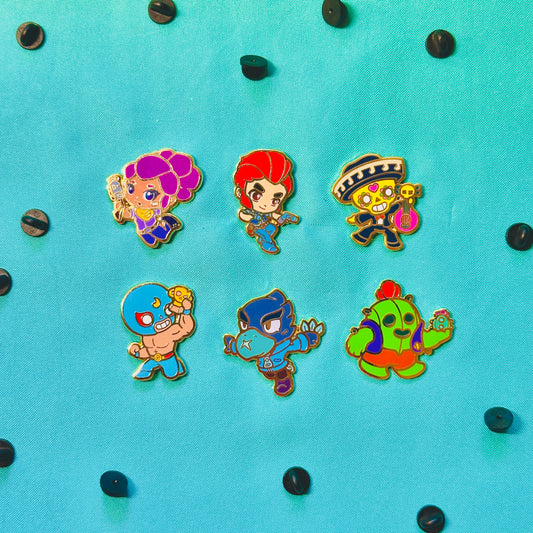 Star Brawlers Pins