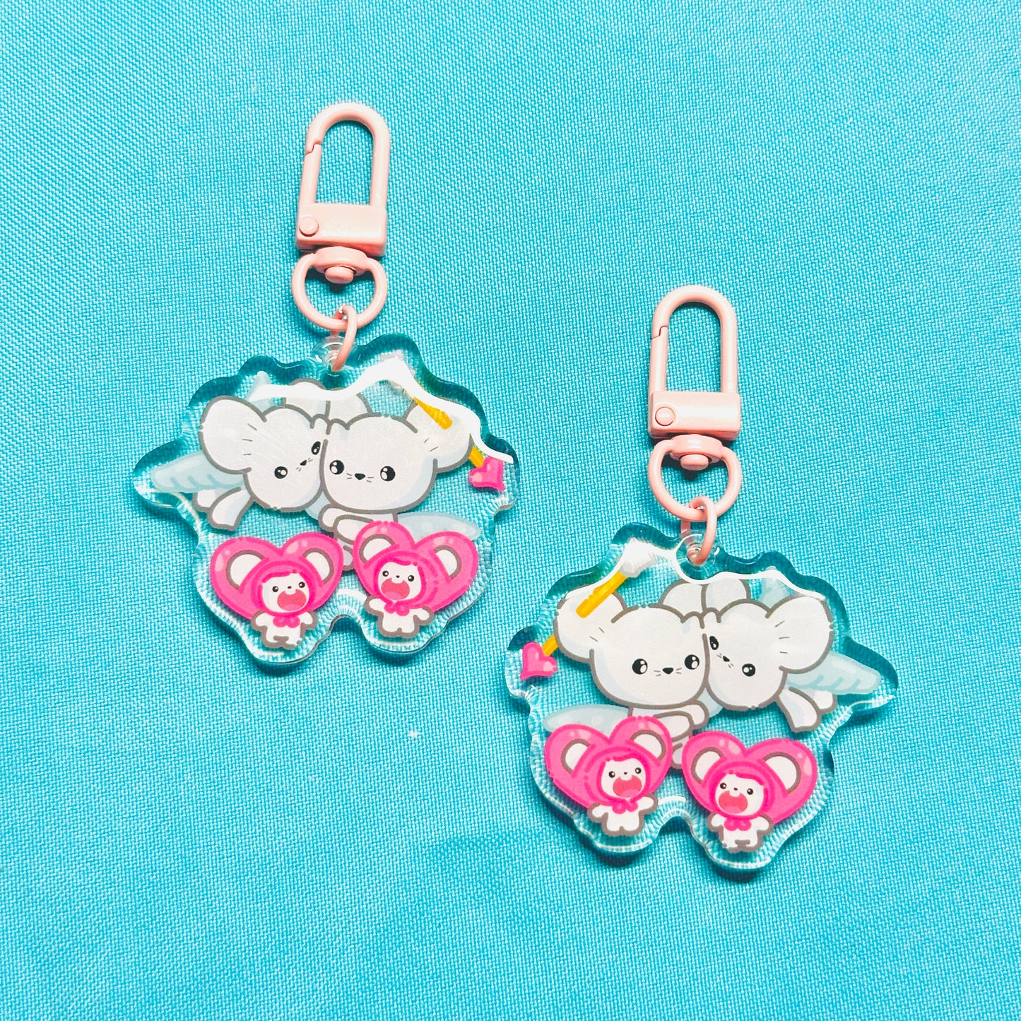 Maus Family Keychains