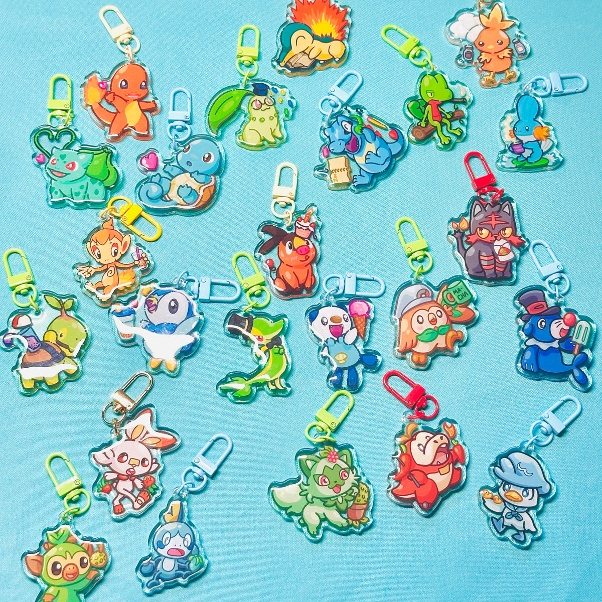 The Iconic Pocket Starters Keychains