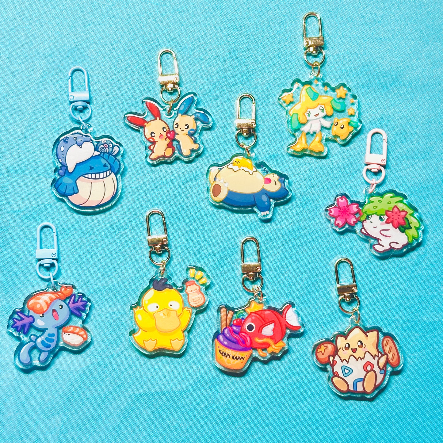Cute Pocket Buddies Keychains