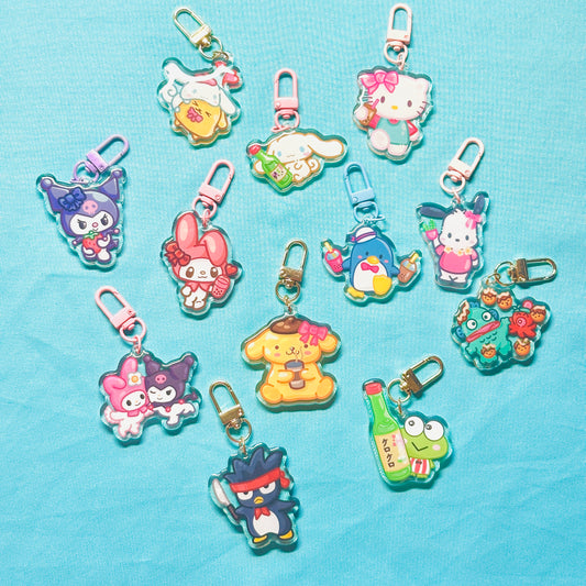 Cute Sanny Animal Keychains