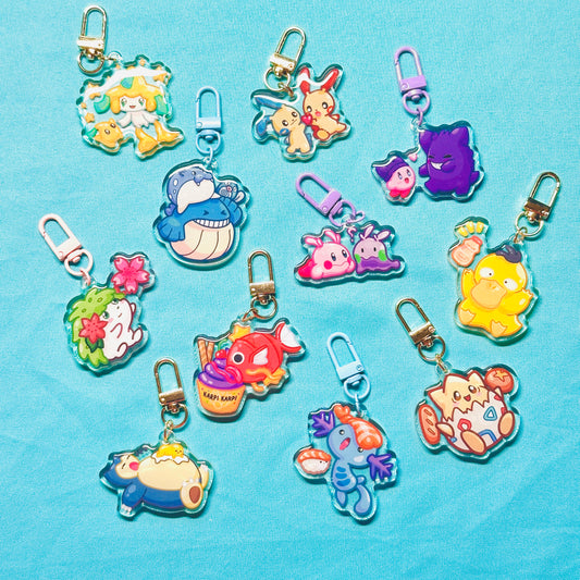 Cute Pocket Buddies Keychains