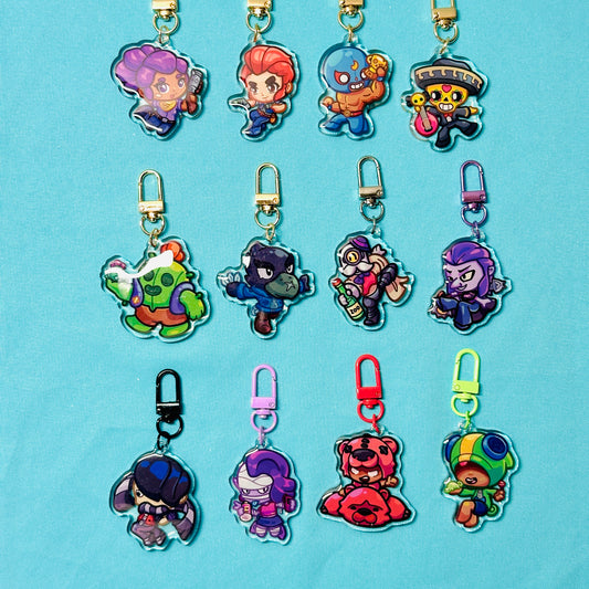 Stars Fighters Keychains
