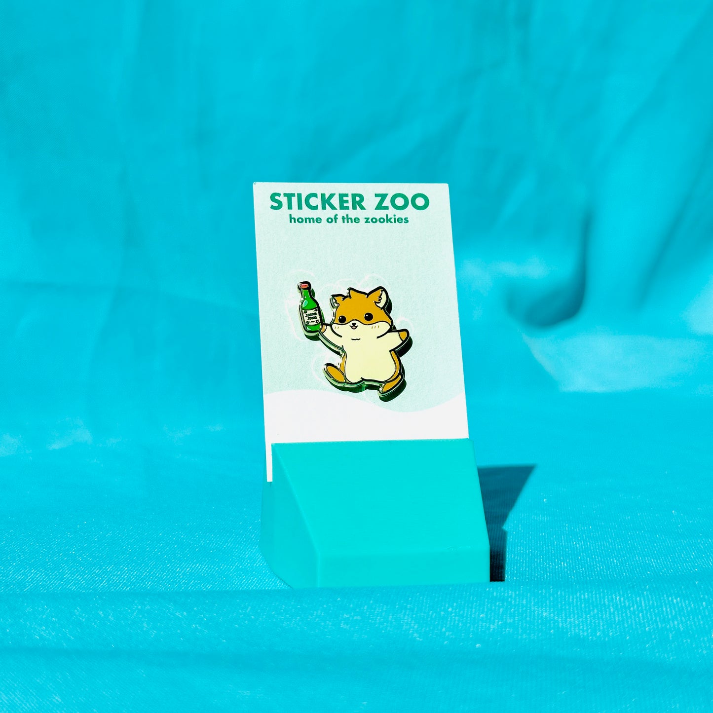 Hemmy the Hamster with Soju Pin