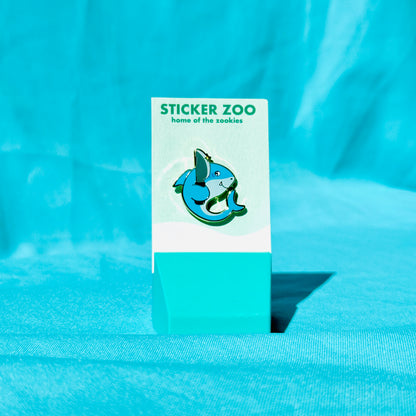 Shark Knife based on CSULB Pin