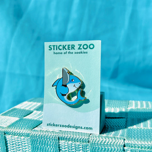 Shark Knife based on CSULB Pin